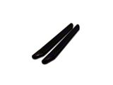 Premium Running Boards; Black (14-23 Jeep Cherokee KL, Excluding Trailhawk)