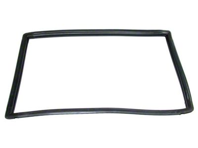 Quarter Window Glass Seal; Passenger Side (84-96 Jeep Cherokee XJ 4-Door)