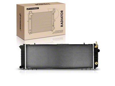 Radiator with Transmission Oil Cooler (84-86 2.8L Jeep Cherokee XJ w/ Automatic Transmission; 87-90 4.0L Jeep Cherokee XJ w/ Automatic Transmission)