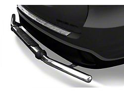 Rear Bumper Guard; Single Tube with Pad; Stainless Steel (14-23 Jeep Cherokee KL, Excluding Trailhawk)