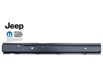 Rocker Panel Backing Plate; Driver Side (84-01 Jeep Cherokee XJ)