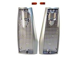 Side Marker Lights; Clear (84-96 Jeep Cherokee XJ w/o Dual Headlights)