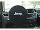 Steering Wheel Cover with Jeep Logo; Black (Universal; Some Adaptation May Be Required)