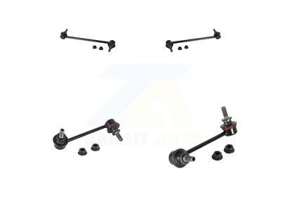 Suspension Stabilizer Bar Link Kit; Front and Rear (14-18 FWD Jeep Cherokee KL w/ Off-Road Suspension)