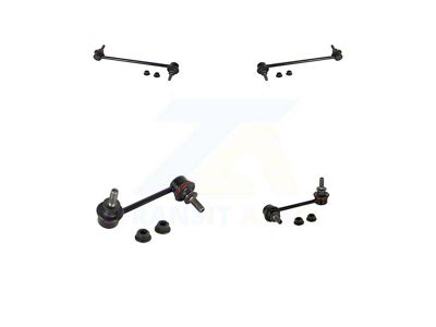 Suspension Stabilizer Bar Link Kit; Front and Rear (14-18 FWD Jeep Cherokee KL w/o Off-Road Suspension)