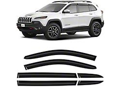 Tape-On Window Deflectors (14-23 Jeep Cherokee KL)