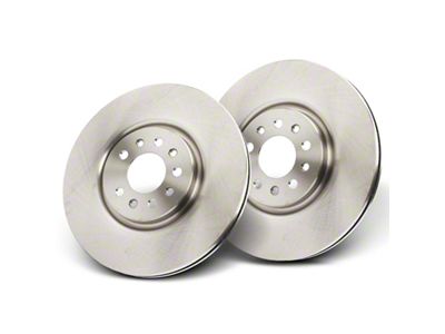 Vented Rotors; Front Pair (14-23 Jeep Cherokee KL)