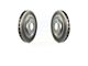 Vented Rotors; Front Pair (14-23 Jeep Cherokee KL)