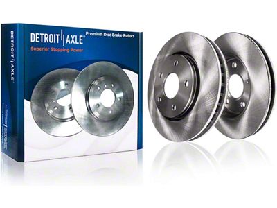 Vented Rotors; Front Pair (1999 Jeep Cherokee XJ w/ 3-Inch Cast Rotors; 00-01 Jeep Cherokee XJ)