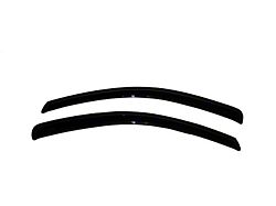 Ventvisor Window Deflectors; Dark Smoke (84-01 Jeep Cherokee XJ 2-Door)