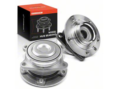 Wheel Bearing and Hub Assemblies; Rear (14-22 FWD Jeep Cherokee KL)