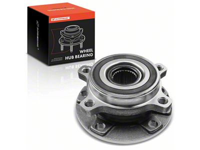 Wheel Bearing and Hub Assembly; Front (14-22 FWD Jeep Cherokee KL w/o Off-Road Package)