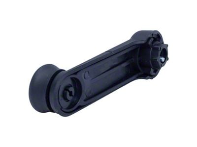 Window Crank Handles; Black (97-00 Jeep Cherokee XJ)