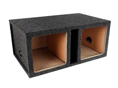 12-Inch Dual Vented Subwoofer Enclosure for Kicker L5, L10 (Universal; Some Adaptation May Be Required)