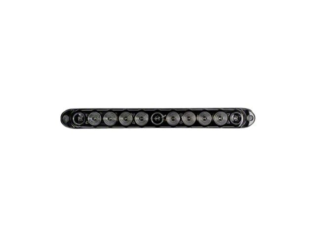 15-Inch Mini LED Tailgate Bar; Smoked (Universal; Some Adaptation May Be Required)