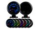 3-3/4-Inch On-Dash Tachometer Gauge; Tinted 7 Color (Universal; Some Adaptation May Be Required)