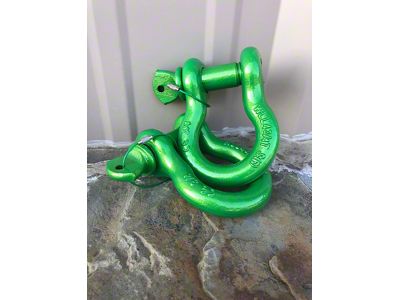 3/4-Inch D-Ring Shackles; Mojito