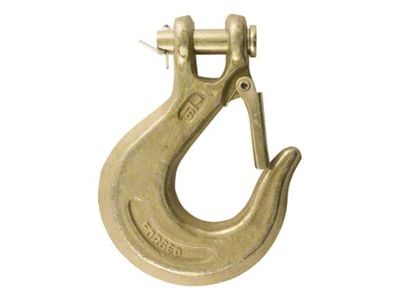 7/16-Inch Safety Latch Clevis Hook; 40,000 lb.