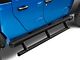 ActionTrac Powered Running Boards; Carbide Black (20-24 Jeep Gladiator JT)