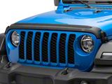 Aeroskin II Hood Protector; Textured Black (20-24 Jeep Gladiator JT, Excluding Mojave)