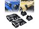 Aluminum Hood Latches; Blue (20-24 Jeep Gladiator JT)