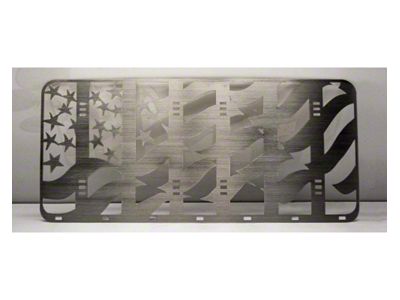 American Flag Grille Insert; Star Spangled (20-24 Jeep Gladiator JT)