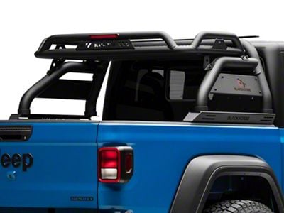 Atlas Roll Bar; Black (20-22 Jeep Gladiator JT)