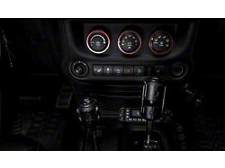 Awaken Series Shift Knob Handle; Black (20-25 Jeep Gladiator JT)