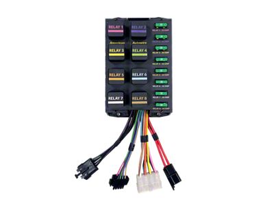 American Autowire Banked Relay System; 8-Position (Universal; Some Adaptation May Be Required)