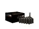 Black Acorn Spline Lug Nuts; M14x1.5; Set of 20 (20-24 Jeep Gladiator JT)