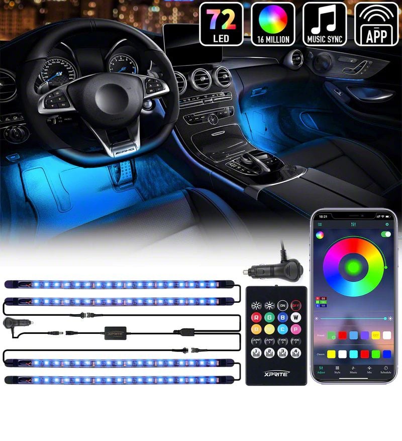 Jeep Gladiator Celestial Series RGB LED Interior Cigarette Plug Light ...