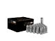 Chrome Acorn Spline Lug Nuts; M14x1.5; Set of 20 (20-24 Jeep Gladiator JT)