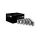 Chrome OE Style Lug Nuts; M14x1.5; Set of 20 (20-24 Jeep Gladiator JT)