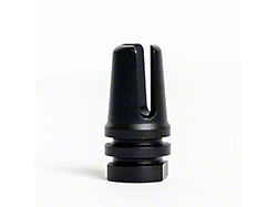 Classic 3-Pronged Design AR-15 Rifle Barrel Antenna Tip Flash Hider; Black (Universal; Some Adaptation May Be Required)