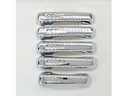 Door Handle Covers; Chrome (20-24 Jeep Gladiator JT)