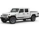 Double Hash Stripes; Gloss Black (20-24 Jeep Gladiator JT)