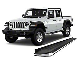 Exceed Running Boards; Black (20-24 Jeep Gladiator JT)