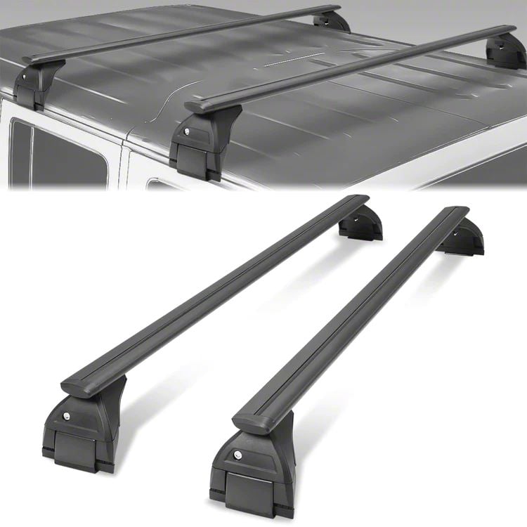 Jeep Gladiator Factory Style Roof Rack Cross Bars (20-24 Jeep Gladiator 