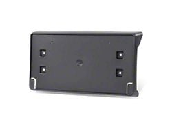 Front License Plate Mounting Bracket (20-24 Jeep Gladiator JT w/ Plastic Front Bumper)