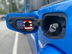 Gas Cap Holder Insert; American Flag (20-24 Jeep Gladiator JT)