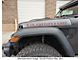 GLADIATOR Hood Letters; Topographic Print Matte Black (20-24 Jeep Gladiator JT)