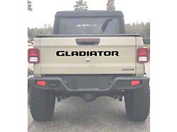 Gladiator Tailgate Letters; Forged Carbon Fiber (20-24 Jeep Gladiator JT)