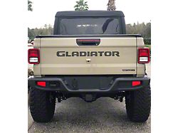 Gladiator Tailgate Letters; Raw Carbon Fiber (20-24 Jeep Gladiator JT)