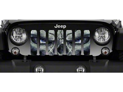 Grille Insert; Always Watching Blue Eyes (20-24 Jeep Gladiator JT)