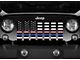 Grille Insert; American Black and White Back the Blue and Nurses (20-24 Jeep Gladiator JT)
