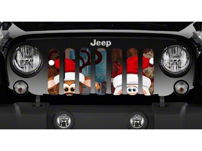 Grille Insert; Christmas Eve (20-24 Jeep Gladiator JT)