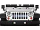 Grille Insert; Colorado Tactical Back the Blue (20-24 Jeep Gladiator JT)
