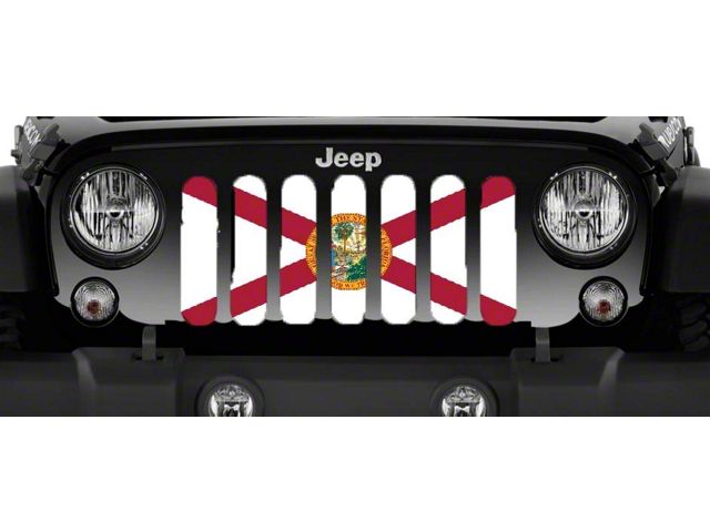 Grille Insert; Florida State Flag (20-24 Jeep Gladiator JT)