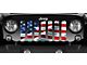 Grille Insert; Freedom American Flag (20-24 Jeep Gladiator JT)