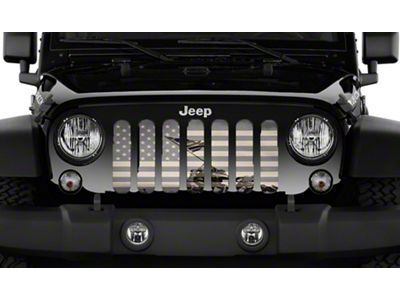 Grille Insert; Iwo Jima (20-24 Jeep Gladiator JT)